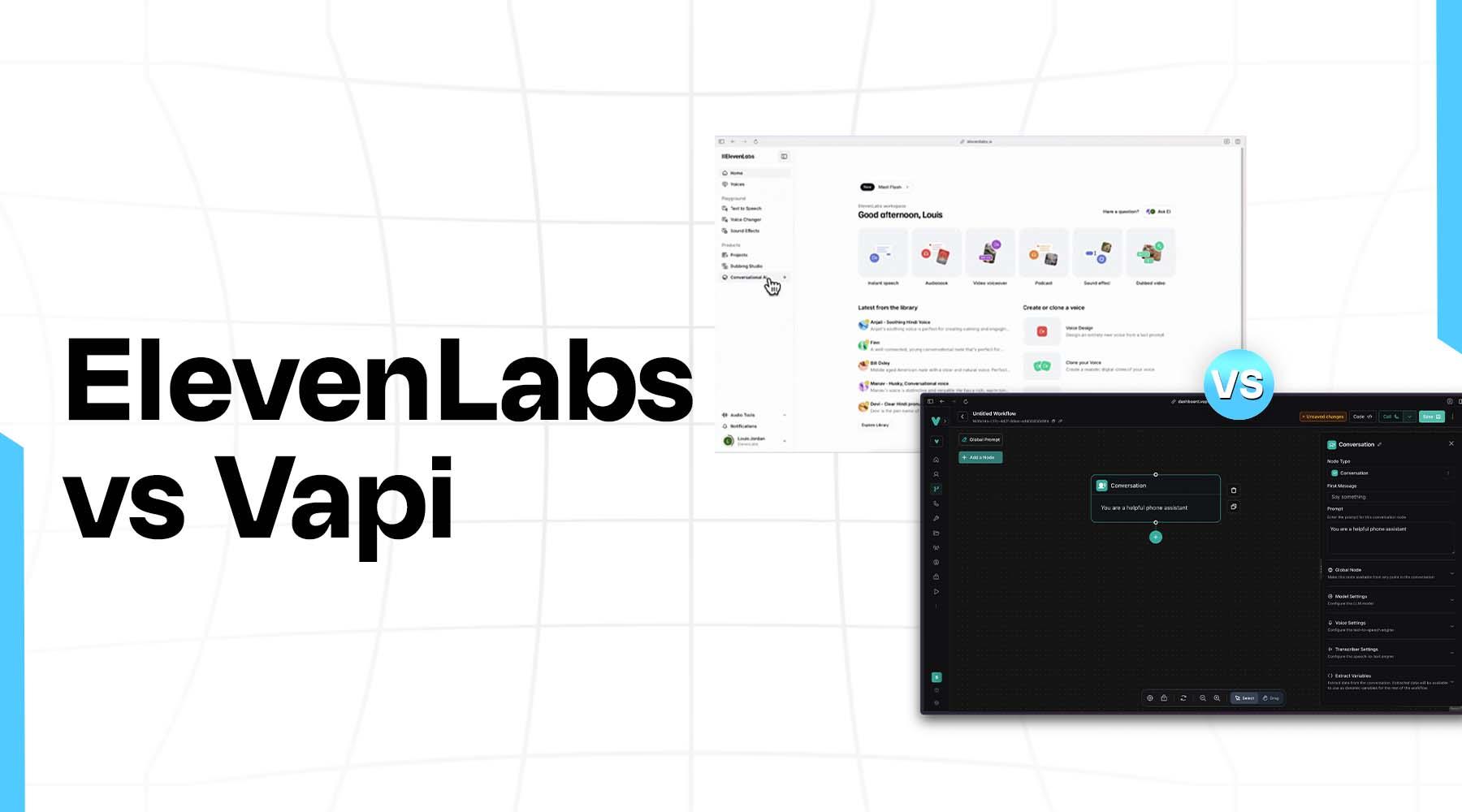 How do Vapi and Elevenlabs differ from each other?